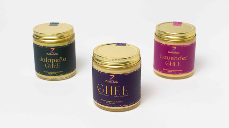Zaikadelic Ghee - Clarified Butter, an Indian Superfood