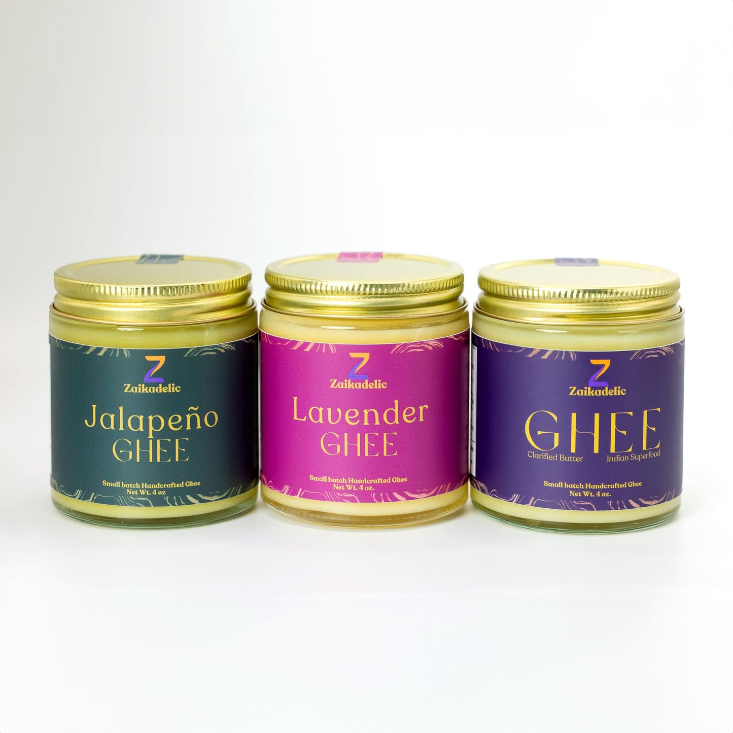 Zaikadelic ghee sampler flight